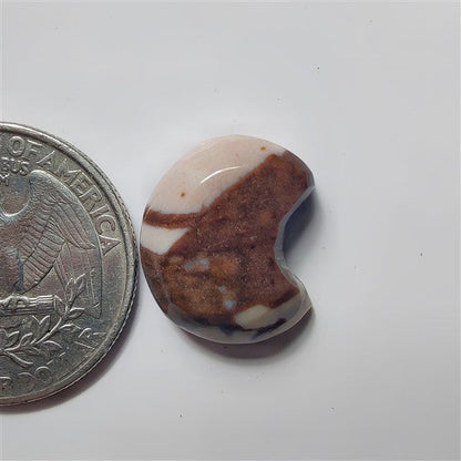 Coconut Jasper gemstone cabochon - natural crystal healing stone for jewelry making by SemiPreciousCabs