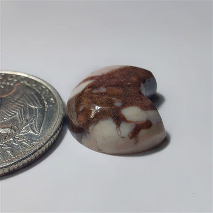 Coconut Jasper gemstone cabochon - natural crystal healing stone for jewelry making by SemiPreciousCabs