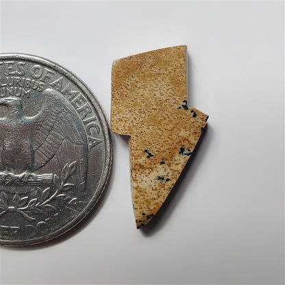Picture Jasper Thunder gemstone cabochon - natural crystal healing stone for jewelry making by SemiPreciousCabs