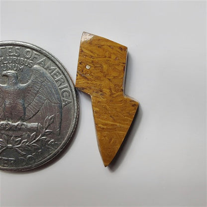 Mariyam Jasper Thunder gemstone cabochon - natural crystal healing stone for jewelry making by SemiPreciousCabs