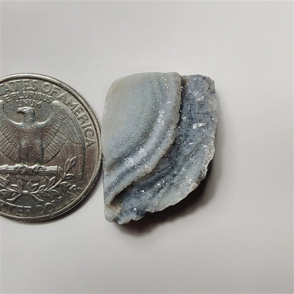 Dessert Druzy gemstone cabochon - natural crystal healing stone for jewelry making by SemiPreciousCabs