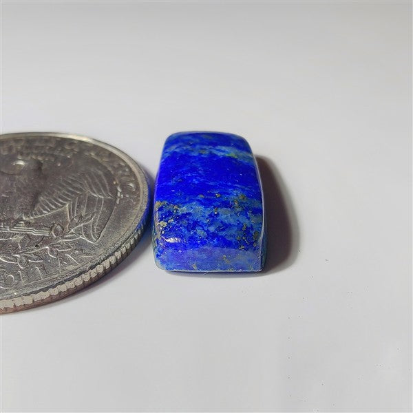 Rose Cut Lapis Lazuli gemstone cabochon - natural crystal healing stone for jewelry making by SemiPreciousCabs