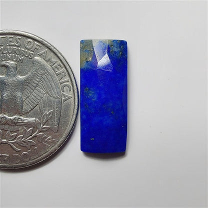Rose Cut Lapis Lazuli gemstone cabochon - natural crystal healing stone for jewelry making by SemiPreciousCabs
