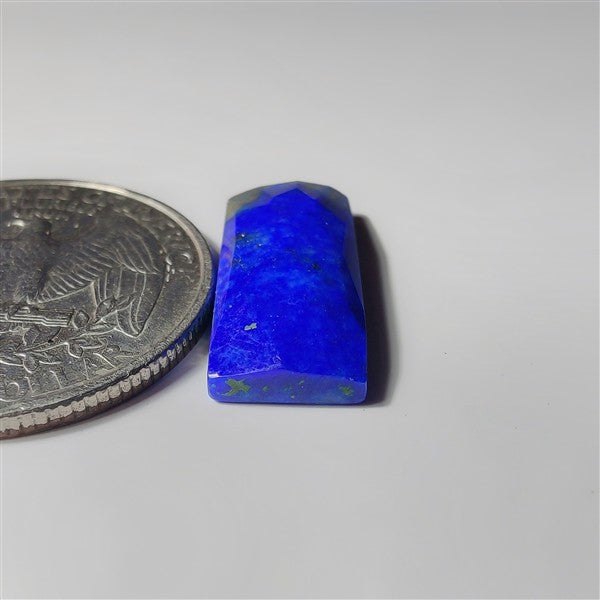 Rose Cut Lapis Lazuli gemstone cabochon - natural crystal healing stone for jewelry making by SemiPreciousCabs