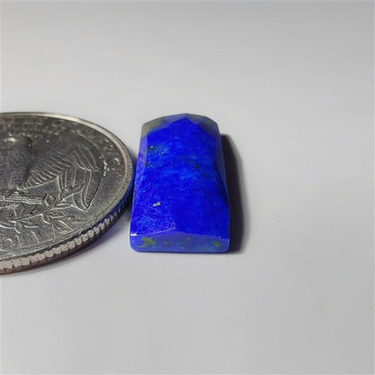 Rose Cut Lapis Lazuli gemstone cabochon - natural crystal healing stone for jewelry making by SemiPreciousCabs