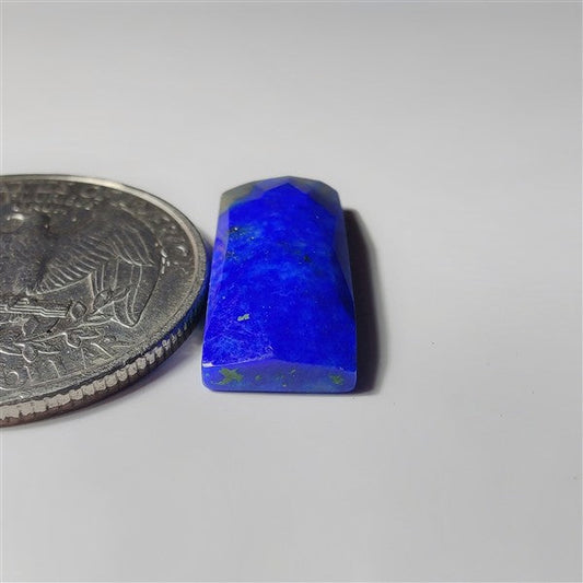 Rose Cut Lapis Lazuli gemstone cabochon - natural crystal healing stone for jewelry making by SemiPreciousCabs