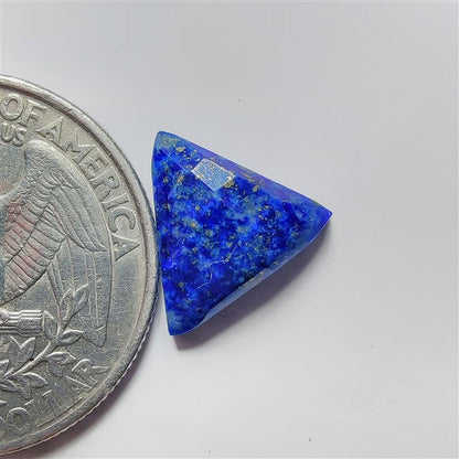 Rose Cut Lapis Lazuli gemstone cabochon - natural crystal healing stone for jewelry making by SemiPreciousCabs