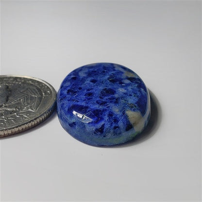 Sodalite gemstone cabochon - natural crystal healing stone for jewelry making by SemiPreciousCabs