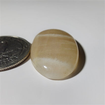 African Moonstone gemstone cabochon - natural crystal healing stone for jewelry making by SemiPreciousCabs