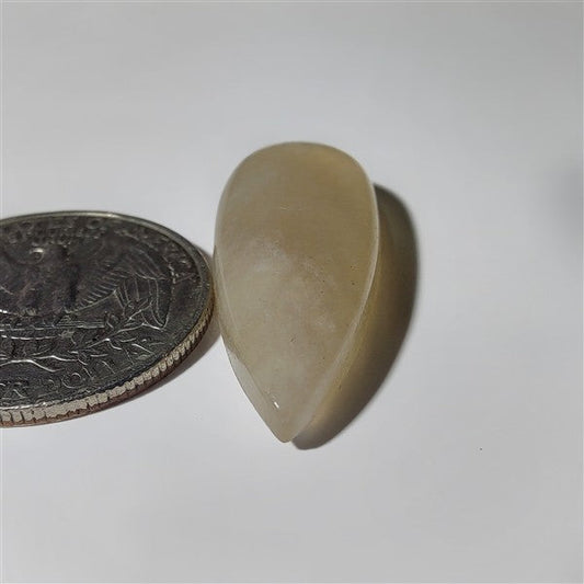 African Moonstone gemstone cabochon - natural crystal healing stone for jewelry making by SemiPreciousCabs
