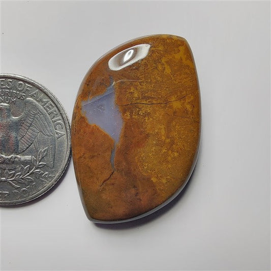 Thunder Agate gemstone cabochon - natural crystal healing stone for jewelry making by SemiPreciousCabs