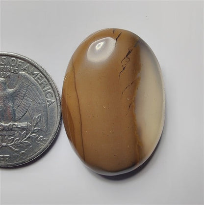 Chocolate Jasper gemstone cabochon - natural crystal healing stone for jewelry making by SemiPreciousCabs