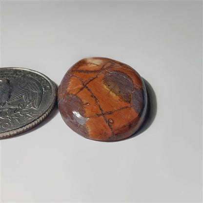 Bird Eye Agate gemstone cabochon - natural crystal healing stone for jewelry making by SemiPreciousCabs