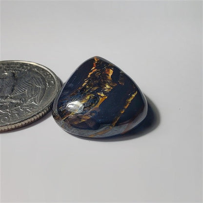 Iren Tiger gemstone cabochon - natural crystal healing stone for jewelry making by SemiPreciousCabs