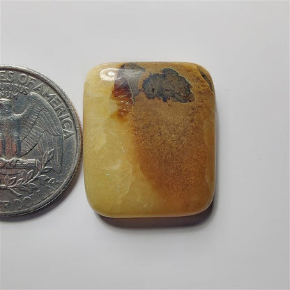 Brown Septarian gemstone cabochon - natural crystal healing stone for jewelry making by SemiPreciousCabs