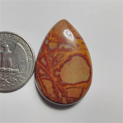 Noreena Jasper gemstone cabochon - natural crystal healing stone for jewelry making by SemiPreciousCabs
