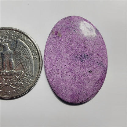 Stichtite gemstone cabochon - natural crystal healing stone for jewelry making by SemiPreciousCabs