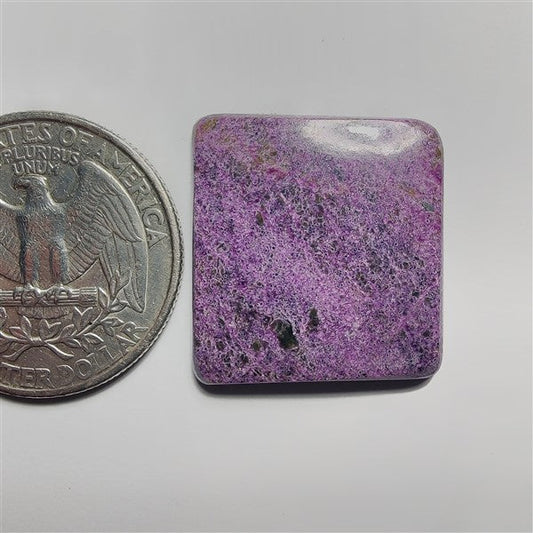 Stichtite gemstone cabochon - natural crystal healing stone for jewelry making by SemiPreciousCabs