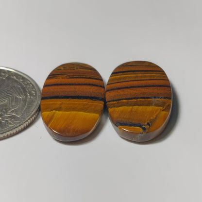 Tiger Eye Pair
