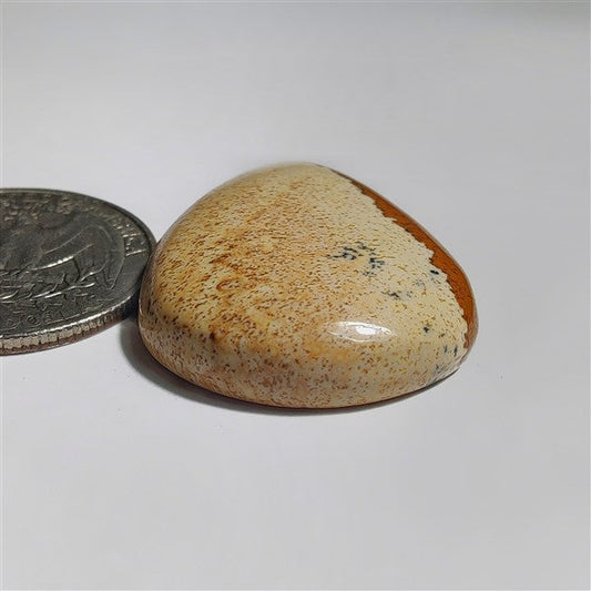 Picture Jasper gemstone cabochon - natural crystal healing stone for jewelry making by SemiPreciousCabs