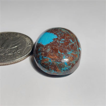 Dyed Turquoise gemstone cabochon - natural crystal healing stone for jewelry making by SemiPreciousCabs