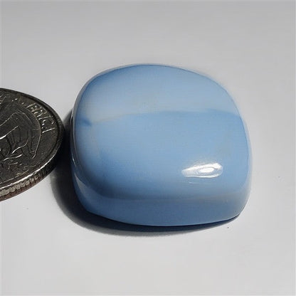 Blue Opal gemstone cabochon - natural crystal healing stone for jewelry making by SemiPreciousCabs
