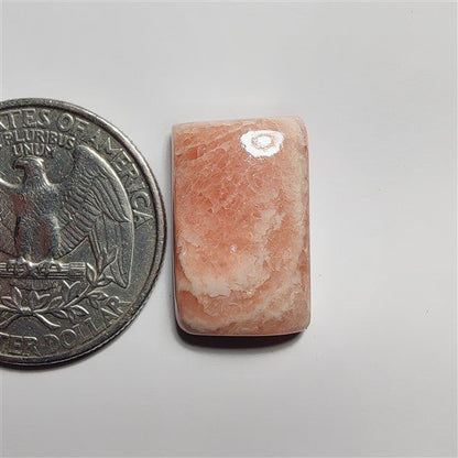 Rhodochrosite gemstone cabochon - natural crystal healing stone for jewelry making by SemiPreciousCabs