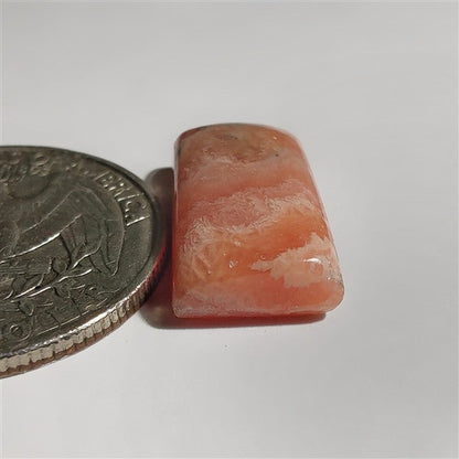 Rhodochrosite gemstone cabochon - natural crystal healing stone for jewelry making by SemiPreciousCabs