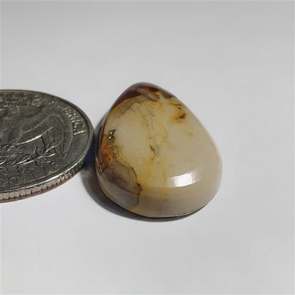 Brecciated Mookaite gemstone cabochon - natural crystal healing stone for jewelry making by SemiPreciousCabs