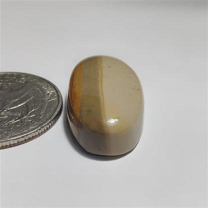 Brecciated Mookaite gemstone cabochon - natural crystal healing stone for jewelry making by SemiPreciousCabs
