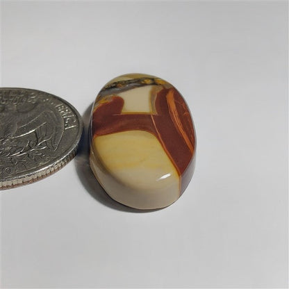 Brecciated Mookaite gemstone cabochon - natural crystal healing stone for jewelry making by SemiPreciousCabs