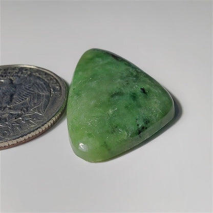 Serpentine gemstone cabochon - natural crystal healing stone for jewelry making by SemiPreciousCabs