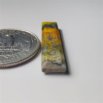 Bumblebee Jasper gemstone cabochon - natural crystal healing stone for jewelry making by SemiPreciousCabs