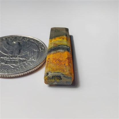 Bumblebee Jasper gemstone cabochon - natural crystal healing stone for jewelry making by SemiPreciousCabs