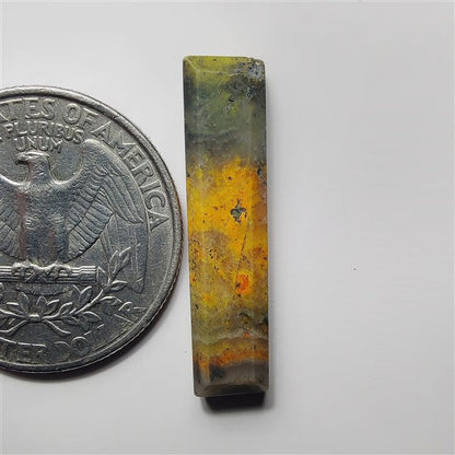 Bumblebee Jasper gemstone cabochon - natural crystal healing stone for jewelry making by SemiPreciousCabs