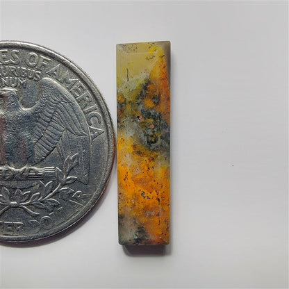 Bumblebee Jasper gemstone cabochon - natural crystal healing stone for jewelry making by SemiPreciousCabs