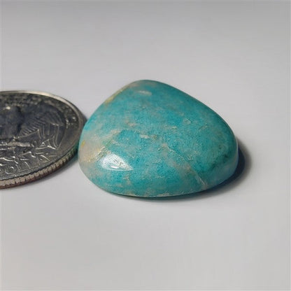 Amazonite gemstone cabochon - natural crystal healing stone for jewelry making by SemiPreciousCabs