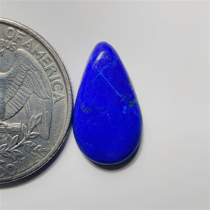 Lapis Lazuli gemstone cabochon - natural crystal healing stone for jewelry making by SemiPreciousCabs