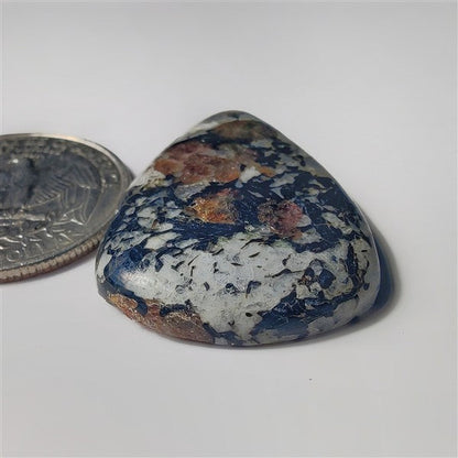 Ruby Fall gemstone cabochon - natural crystal healing stone for jewelry making by SemiPreciousCabs