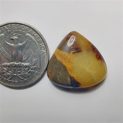 Septarian gemstone cabochon - natural crystal healing stone for jewelry making by SemiPreciousCabs
