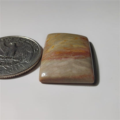 Ocean Jasper gemstone cabochon - natural crystal healing stone for jewelry making by SemiPreciousCabs