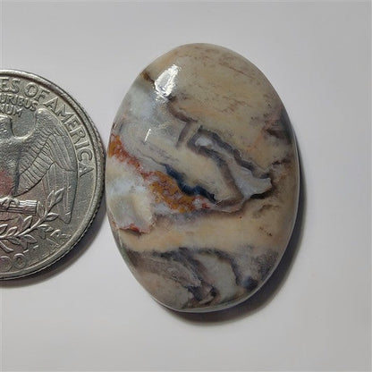 Spider Jasper gemstone cabochon - natural crystal healing stone for jewelry making by SemiPreciousCabs
