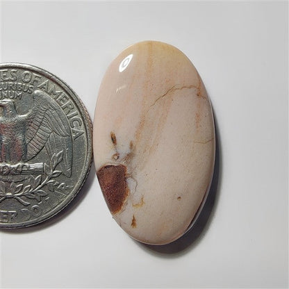 Chocolate Jasper gemstone cabochon - natural crystal healing stone for jewelry making by SemiPreciousCabs
