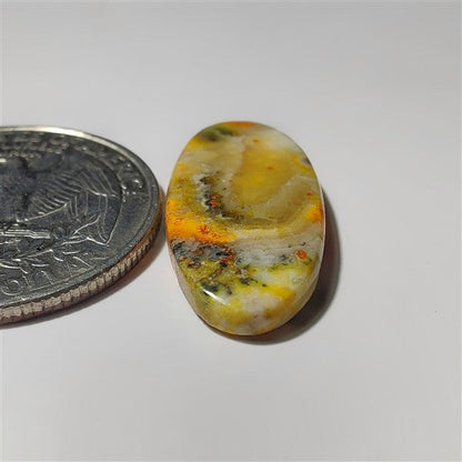 Bumble Bee Jasper gemstone cabochon - natural crystal healing stone for jewelry making by SemiPreciousCabs