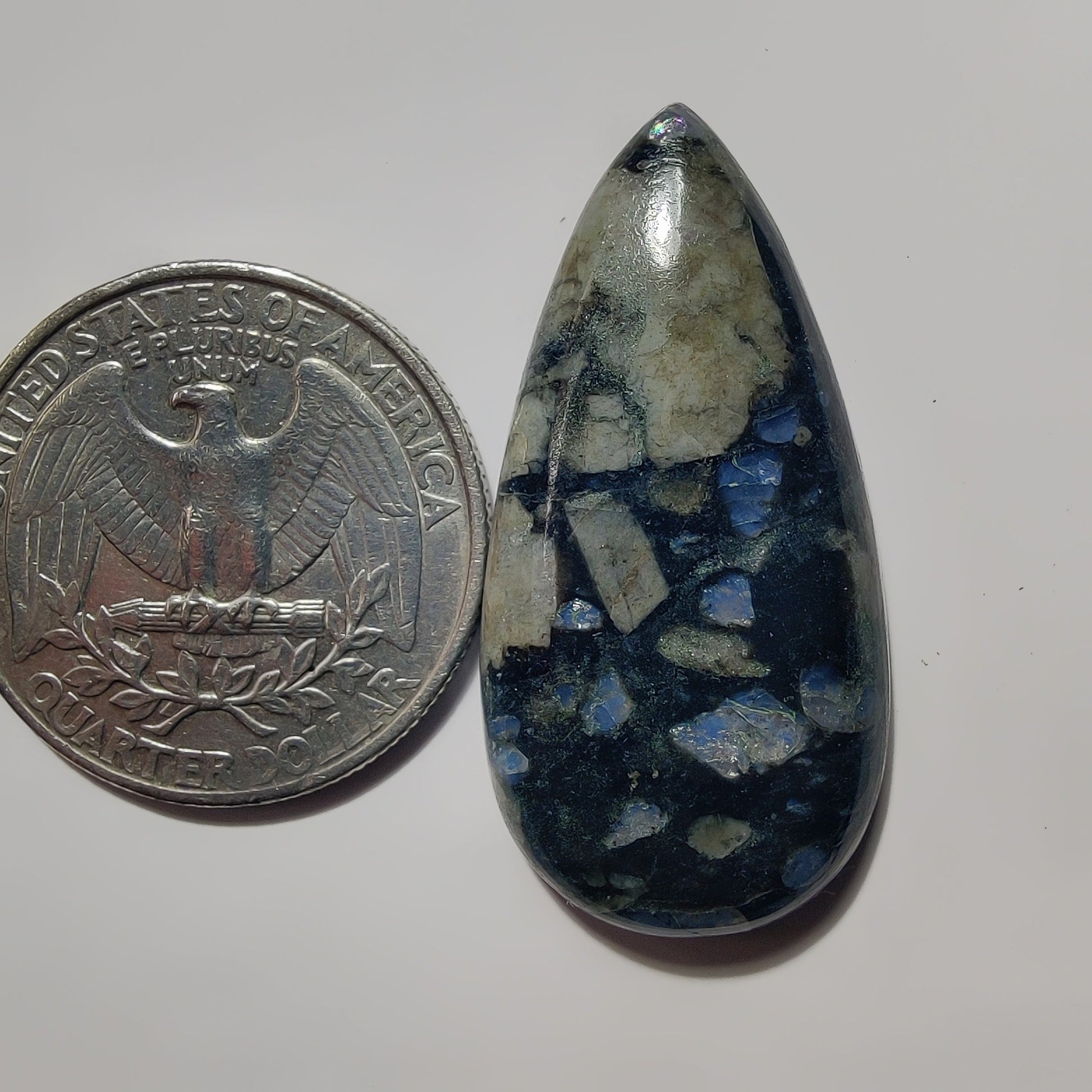 Que Sera gemstone cabochon - natural crystal healing stone for jewelry making by SemiPreciousCabs