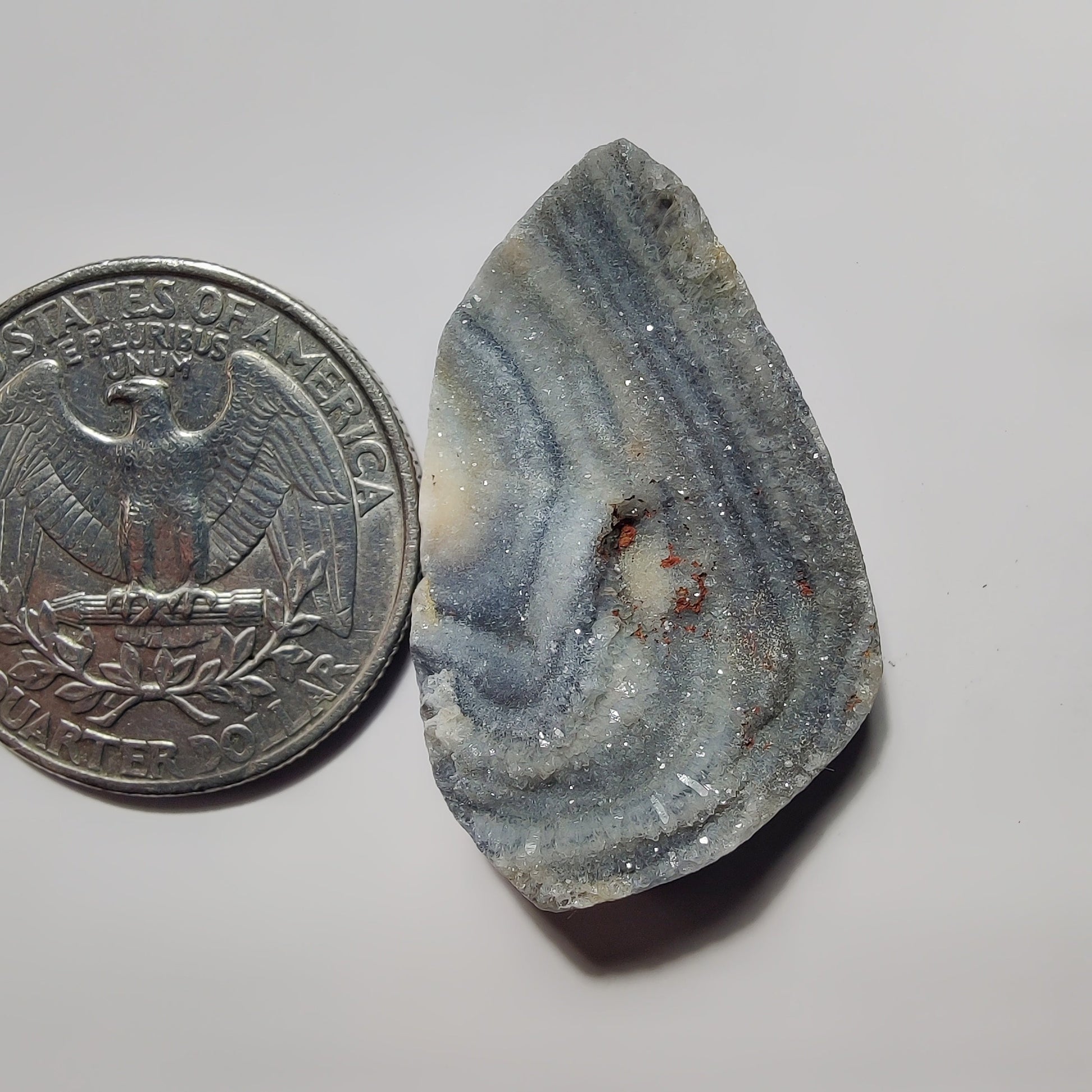 Desert Druzy gemstone cabochon - natural crystal healing stone for jewelry making by SemiPreciousCabs