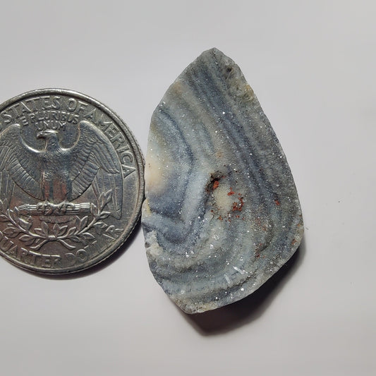 Desert Druzy gemstone cabochon - natural crystal healing stone for jewelry making by SemiPreciousCabs