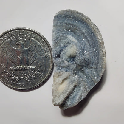 Desert Druzy gemstone cabochon - natural crystal healing stone for jewelry making by SemiPreciousCabs