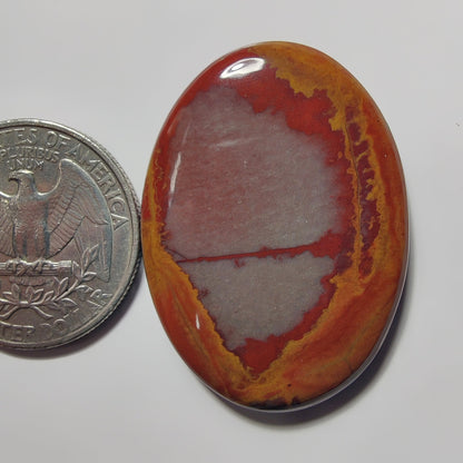 Noreena Jasper gemstone cabochon - natural crystal healing stone for jewelry making by SemiPreciousCabs