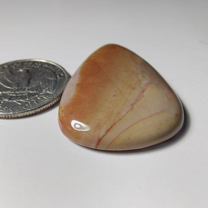 Polychrome Jasper gemstone cabochon - natural crystal healing stone for jewelry making by SemiPreciousCabs